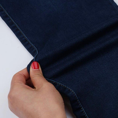 Feitong 2017 New Fashion Women Pants Stretch Skinny High Waist Jeans Pants Women Blue Pencil Casual Slim Denim Pants