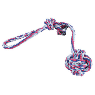 Cotton Rope Toys Pet Toy Dog Bite Rope Knot Ball Molar Tooth Cleaning Rope Toy