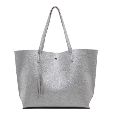 HOJOEE luxury brand women's handbags leather topHandle a bag women tote tassel casual high quality bags for women pouch designer
