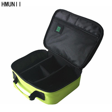 HMUNII Brand Women Cosmetic Bag High Quality Travel Cosmetic Organizer Zipper Portable Makeup Bag Designers Trunk Cosmetic Bags
