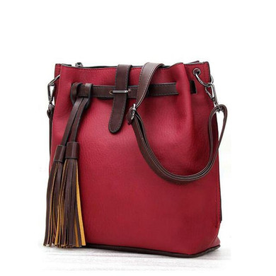 HISUELY Hot Sale New Women PU Leather Handbags for Woman Fashion Designer Black Bucket Vintage Shoulder Bags Women Messenger Bag