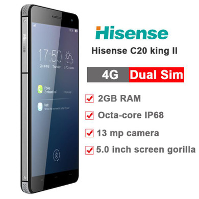 Hisense C20 Waterproof Phone 4G lte IP67 Octa core thin 3GB RAM 32G ROM smartphone 5inch 13MP shockproof android mobile phone 6S