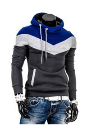 Hip Hop Hoodies Men 2017 Brand Clothing Streetwear Winter Patchwork Color Hooded Hoodie Thickening Sweatshirt Sportsman Wear