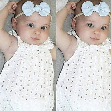 2017 Newborns White Lace Baby Rompers Summer Infant Baby Girls Clothes Toddler Kids Jumpsuit Sunsuit Outfits Coveralls