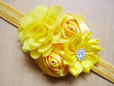 2017 newborn Headband Hair band For girls Flowers Headbands Kids children Hair Accessories Gifts