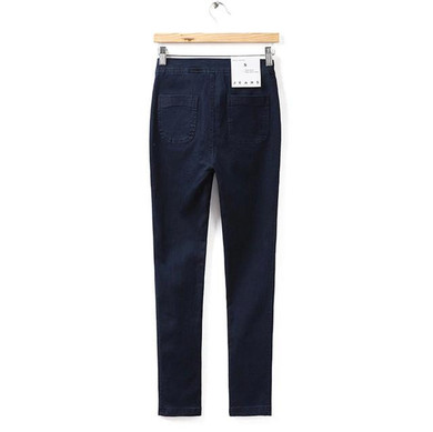 2017 New Women's High Waist Skinny Slim Denim Jeans Trouser Long Pencil Pant Stretchy