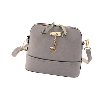 2017 New Women's Handbags Crossbody Messenger Bags Vintage Small Shell Leather Handbag Casual Deer Bags Female Shoulder Bag Gift