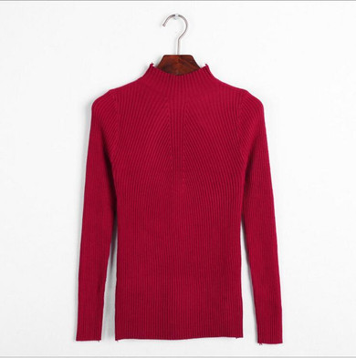 BACHASH New Fashion Women Turtleneck Sweater Wool Casual Spring Winter Women Bottoming Slim Warm Knitted Pullovers Female Woman