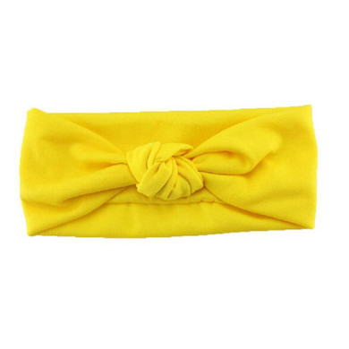 Baby Toddler Cute Girls Kids Hair Accessories Bow Hairband Hot Sale Turban Knot Rabbit Headband Summer Style Headwear 8 Color