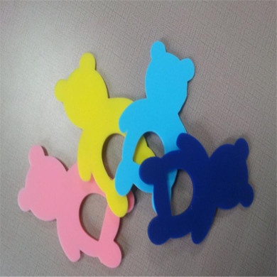 baby teether newborn baby toy safety biting rubber color cartoon baby teethers cute bear baby Food grade silicone