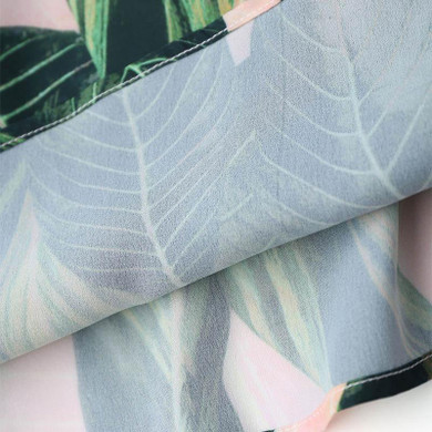 AZULINA Sexy Beach Dress Women Mini Summer Dress Leaf Print Sleeveless V Neck Spaghetti Strap Elastic Waist Dress 2017 Sundress AZULINA Sexy Beach Dress Women Mini Summer Dress Leaf Print Sleeveless V Neck Spaghetti Strap Elastic Waist Dress 2017 Sundress