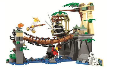 BELA Ninjagoed Master Falls Building Blocks Sets Bricks Ninja Movie Classic Model Kids Toys Marvel Compatible Legoe