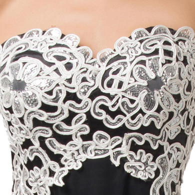 Grace Karin Evening Dresses Black Pink Shining White Lace Sequin Formal Evening Gowns Long Prom Dress Ball Gown Special Occasion Grace Karin Evening Dresses Black Pink Shining White Lace Sequin Formal Evening Gowns Long Prom Dress Ball Gown Special Occasion