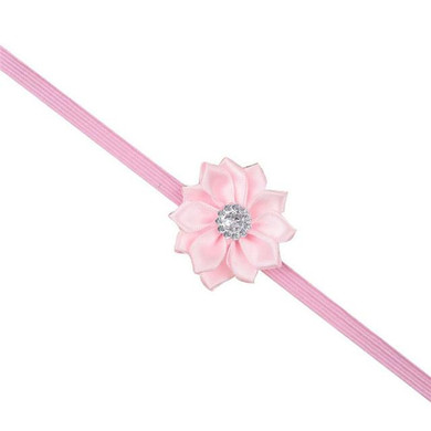 Girl  Headband SUNWARD Headbands Delicate 2017 Children hair band Rhinestone Kids Flower Hair Band 806 wholesale W12 @
