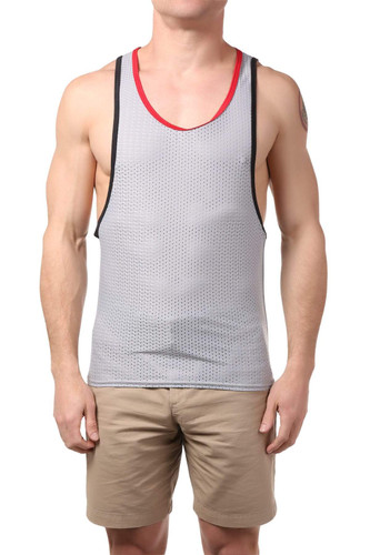 Gigo Grey Fresh Tank Top