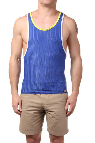 Gigo Blue Fresh Tank Top