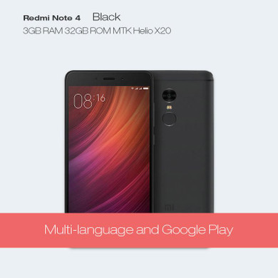 Dreami Original Xiaomi Redmi Note 4 Prime 3GB RAM 32GB ROM MTK Helio X20 Deca Core 13MP Note4 Cellphone Fingerprint Mobile Phone