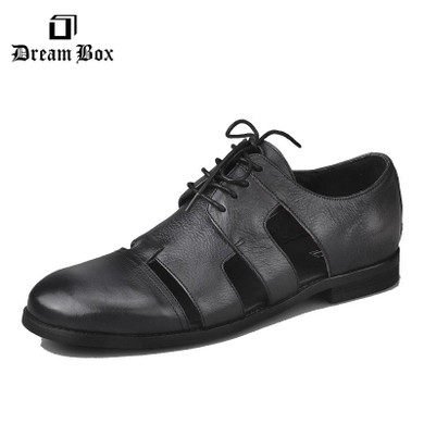 dreambox Summer new style fashionable gentleman style of the style of men's leather shoes