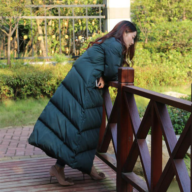 Down long jacket Winter warm parka winter long jacket women warm coat 95% White duck down outerwear Coat Women Down Jacket