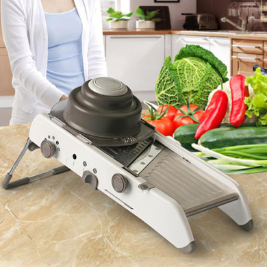 Adjustable Mandoline Slicer - Multi-functional Vegetable Grater Shredder Slicer Cutter Set, kitchen Accessories