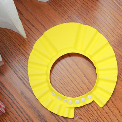 Adjustable Baby Shampoo Cap baby bath cap Hair Wash Shower Cap Ear Protection For Baby Bathing Accessories Soft Silicone Shower