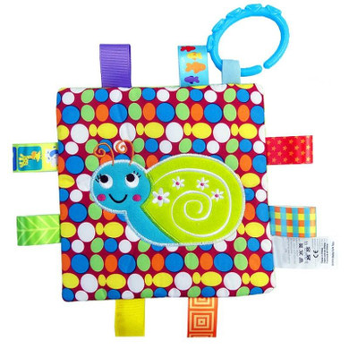 Cartoon Baby Calm Toy Baby Appease Towel Grasping Baby Hand Towels Comforting Taggies Infant Interactive Toys Square Newborn