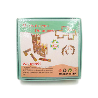 Cartoon Animal Pattern Wooden Domino Toys 28 pcs Children Standard Domino Kids Early Education Toys Free Shipping 11-213