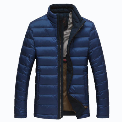 CARTELO Brand Casual Thick Coat New Winter Warm Parka Slim Thin Duck Down Jacket Coat with Collar for Men High-End