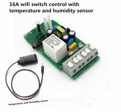 Itead Newest Sonoff TH 10A/16A Temperature And Humidity Monitoring WiFi Smart Switch Wifi Remote Intelligent Modified Parts