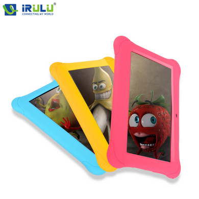 iRULU BabyPad Y1 7'' Tablet PC Kids Children Tablet Android 4.4 Quad Core Dual Cam Google 1G RAM 8G ROM Free Silicone Case