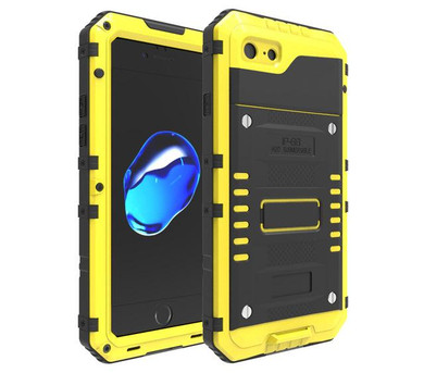 IP68 100% Waterproof Metal Aluminum Armor Hard Case For iPhone 7 / iphone 7 Plus Underwater 3M Diving Cover Shockproof Cases