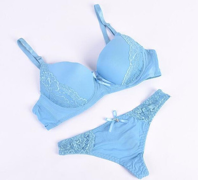 Intimates Set 2017 Women Sexy Plus Size Bra Sets Embroidered Lace Thong Bra And Panty Set A B C 70 75 80 85 Sexy Lingerie Set