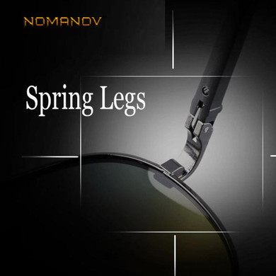 '= NOMANOV BRAND = Spring Al-Mg Alloy Day Night Vision Polarizer Sunglasses Sun Glasses Polarized Sunglasses Driving Eyeglasses