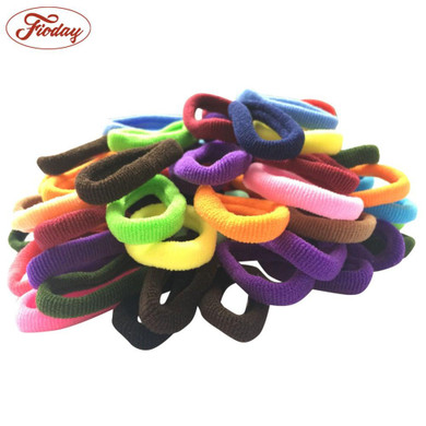 96pcs/Lot Girls Kids Children Elastic Hair Ties Bands Rope Ponytail Holders Headband Scrunchie Hair Accessories for Women Child