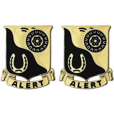 91st Cavalry Regiment Unit Crest (Alert)