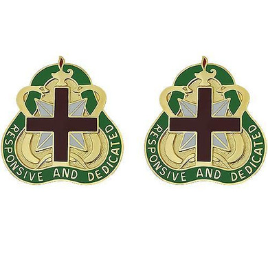 Medical Command Unit Crest (Responsive And Dedicated)