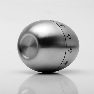 Mechanical Egg Kitchen Cooking Timer Countdown 60 Minutes Alarm Stainless Steel Cooking Tool Kitchen Timer Egg