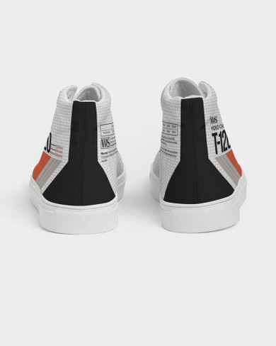 LADIES VHS THROWBACK Hightop Canvas Shoe