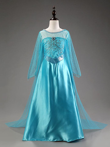 Little Girl Bling Evening Prom Dress Baby Girls Fancy Princess Cosplay Dress Christmas Party Costume For Children Girls Clothing