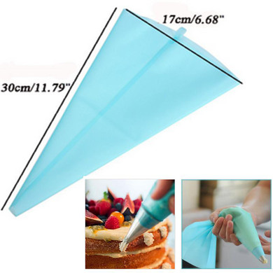 LINSBAYWU16 Pcs/Set Silicone Icing Piping Cream Pastry Bag Stainless Steel Nozzle Pastry Tips Converter DIY Cake Decorating Tool