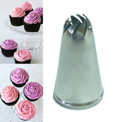 LINSBAYWU Stainless Steel Drop Flower Tips Cake Nozzle Cupcake Sugar Crafting Icing Piping Nozzles Pastry Tool HF312