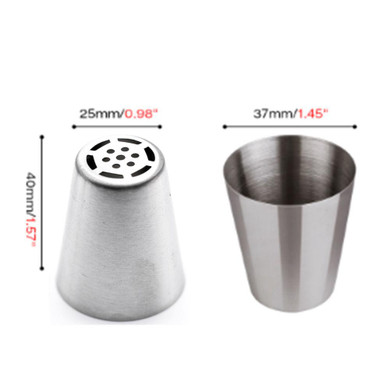 LINSBAYWU Russian Tulip Flower Cake Icing Piping Nozzles Decorating Tips Baking Tool #3