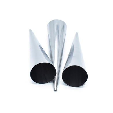 LINSBAYWU 3pcs/set Spiral Baked Croissants DIY Horn Baking Cake for cream horns chocolate cones Easter Dessert Tool