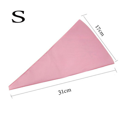 LINSBAYWU 1pcs Reusable Icing Piping Cream Pastry Bag SiliconeIcing Piping Cream Pastry Bag Cake DIY Decorating Tool