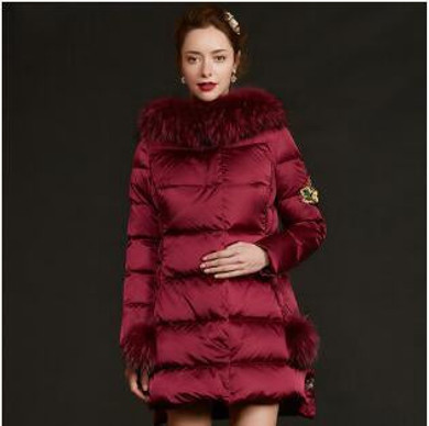 2023 Women's Winter Down Jacket - High-Quality Comfortable Solid Color Hooded Slim Fit Medium Length Fashion for Gentlewomen
