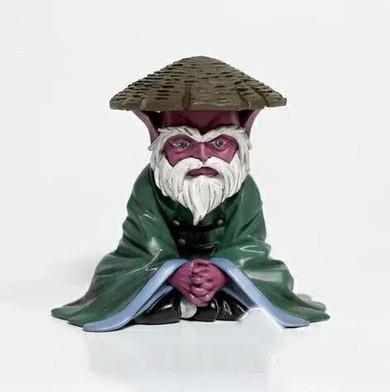 NEW hot 8cm Saint Seiya elderly Dohko Action figure toys collection doll Christmas gift with box