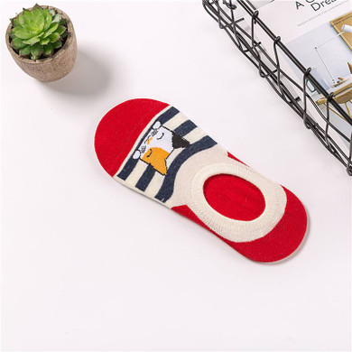 Summer CAT Warm comfortable cotton bamboo fiber girl women's socks ankle low female invisible color girl boy hosier 1pair=2pcs
