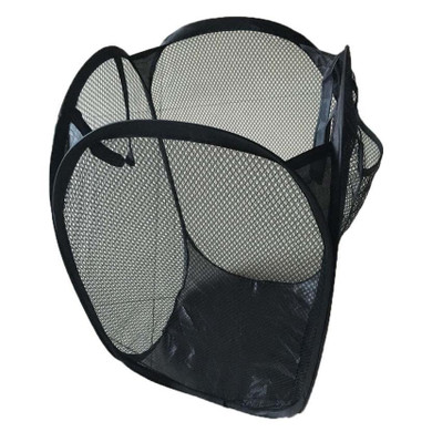 Storage bag Foldable Pop Up Washing Laundry Basket Bag Hamper Mesh Storage Drop shipping #XG