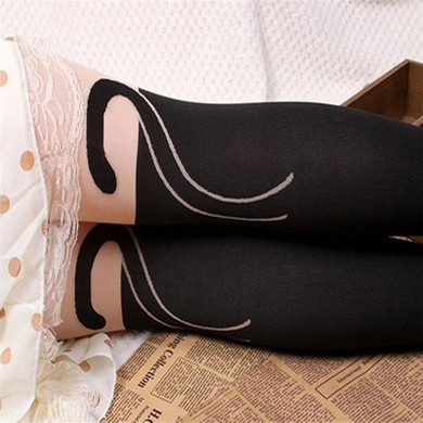 Stockings Women lovely Cat Tail Leggings Catoon stocking Sexy Sheer Pantyhose Stockings False Gaotong cat pantyhose sale Stockings Women lovely Cat Tail Leggings Catoon stocking Sexy Sheer Pantyhose Stockings False Gaotong cat pantyhose sale