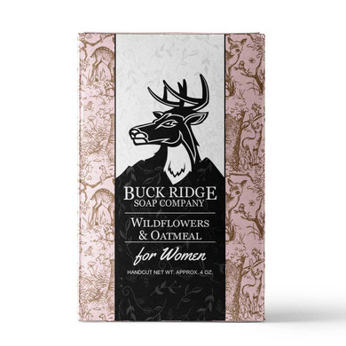 Women's Buck Ridge Wildflowers & Oatmeal Handmade Soap